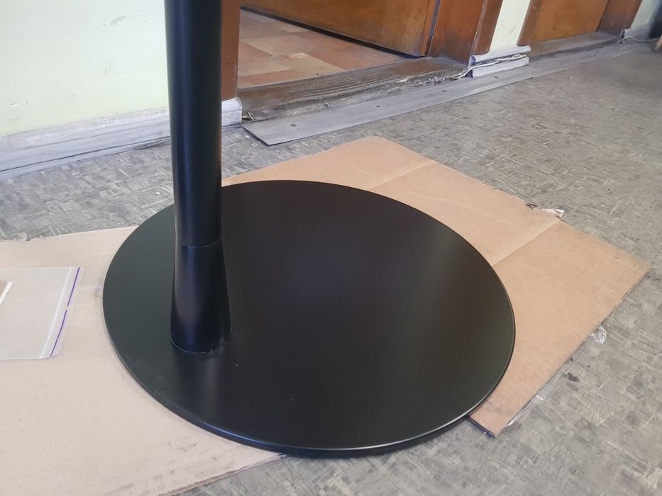 Кафедра стойка с круглым основанием из нержавеющей стали