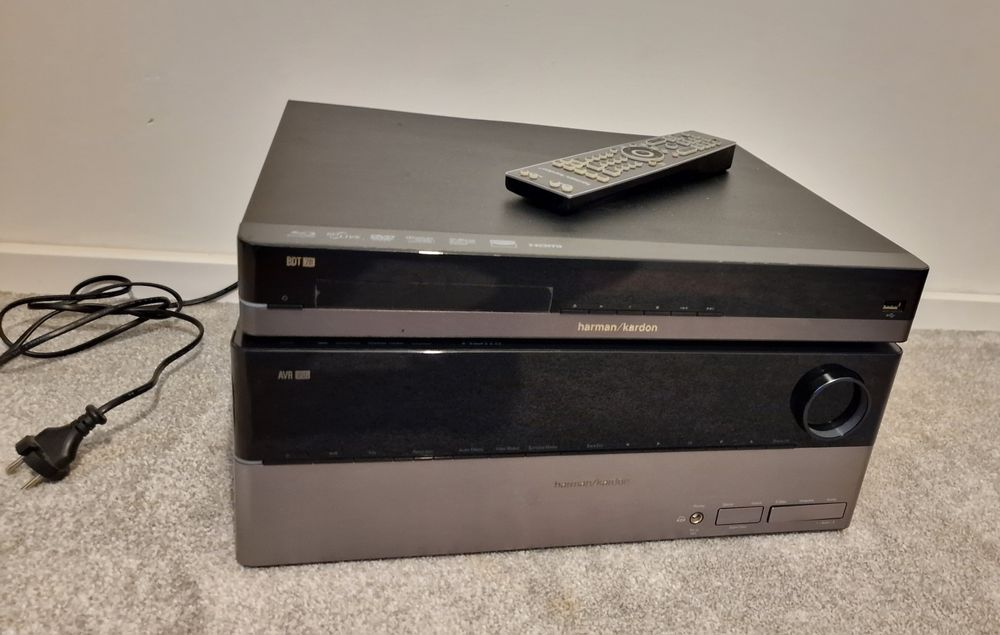 Amplituner Harman/kardon AVR255/230 Odtwarzacz Blu-Ray BDT20
