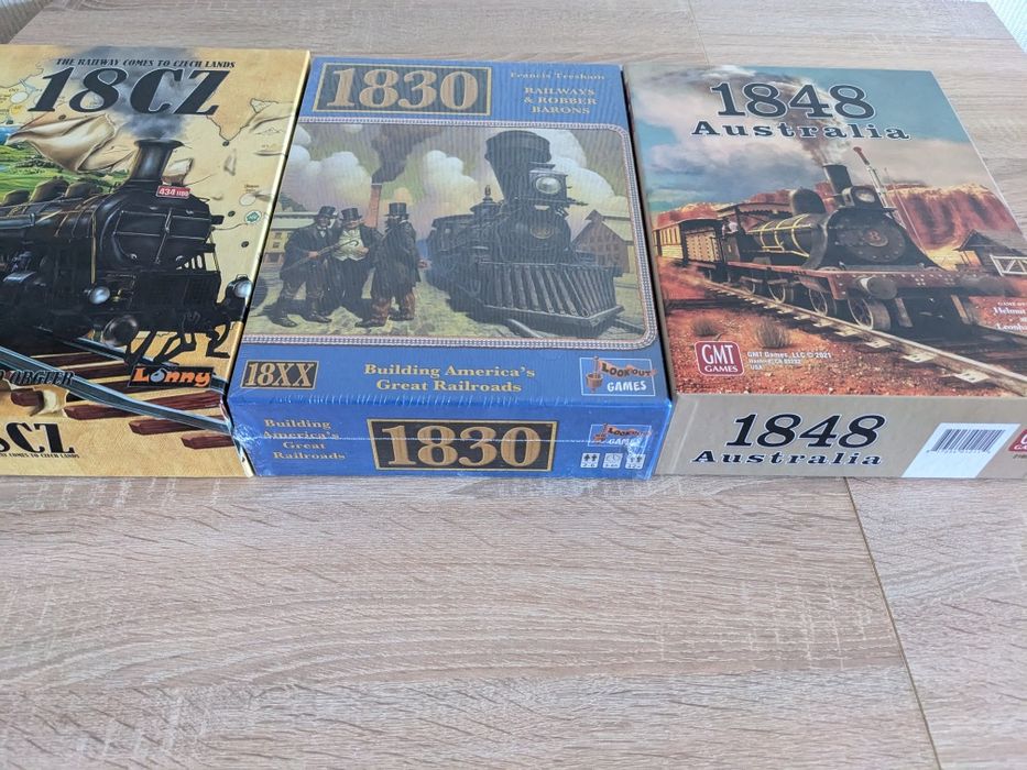 Игры серии 18xx 1830 1848 1846 18cz