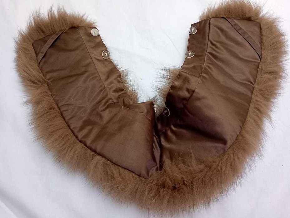 kołnierz z lisa w przepięknym kolorze