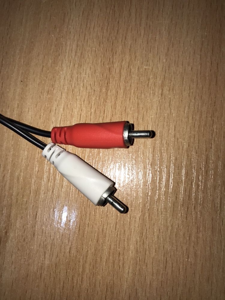 2 x RCA - 3.5 mm - Jack na dwa chinche