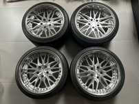 Japonskie felgi skrecane 3tlg Leon Hardiritt 18 BMW 5x120