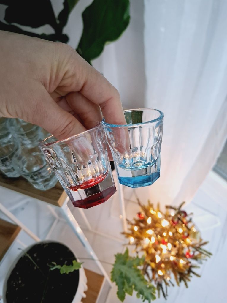 15 szt. kieliszki 40 ml do likieru wódki grube szkło