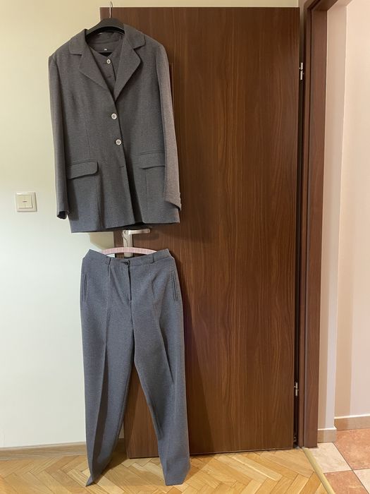 Garnitur trzyczęściowy damski 42 szary
