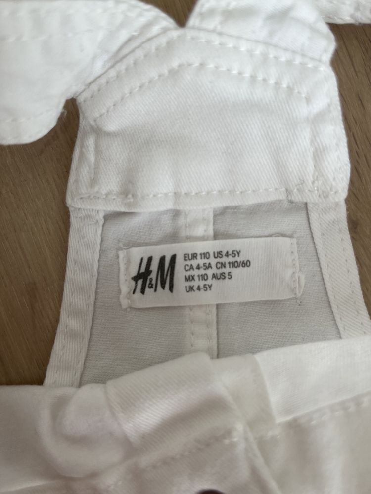 Sukienka ogrodniczki H&M 110