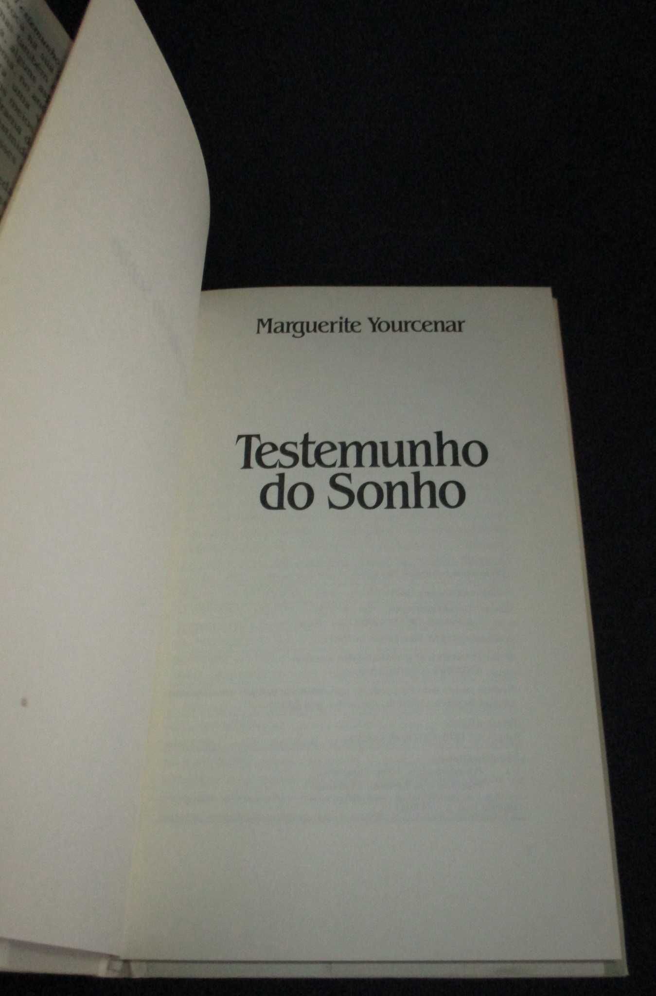 Livro Testemunho do Sonho Marguerite Yourcenar