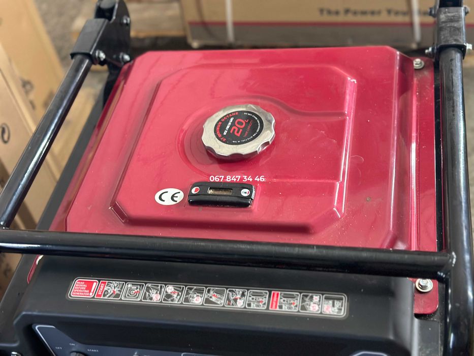 Генератор Holida WM6000EI ІНВЕРТОРНИЙ 5,5 кВт бензин Дуже тихий