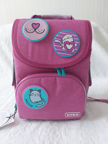 Школьный рюкзак Kite c котиком, шкільний рюкзак
