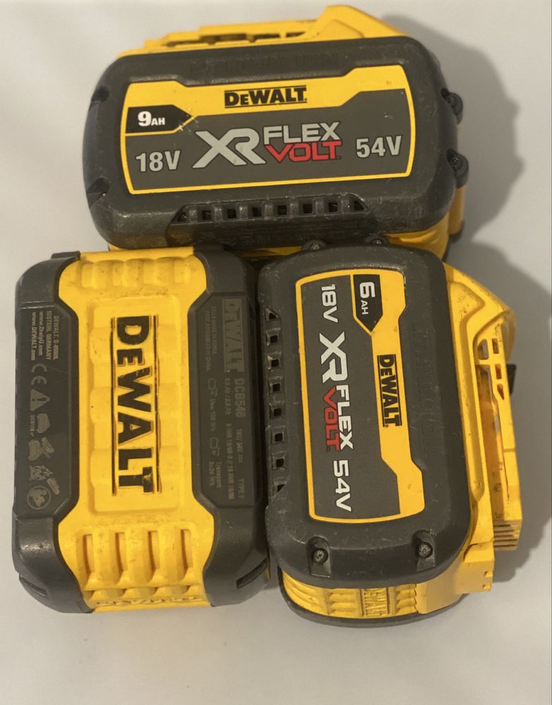 Akumulatory / Baterię Dewalt Flexvolt XR 5ah / 6ah /9ah 2022/