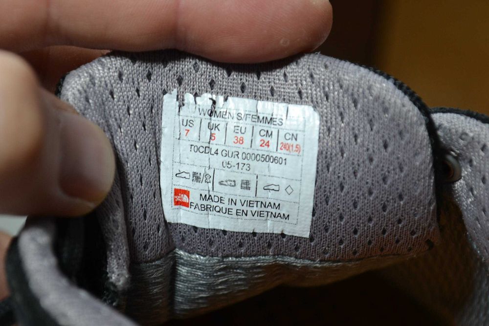 the north face verto plasma 2 tnf 38р кроссовки берцы тактические