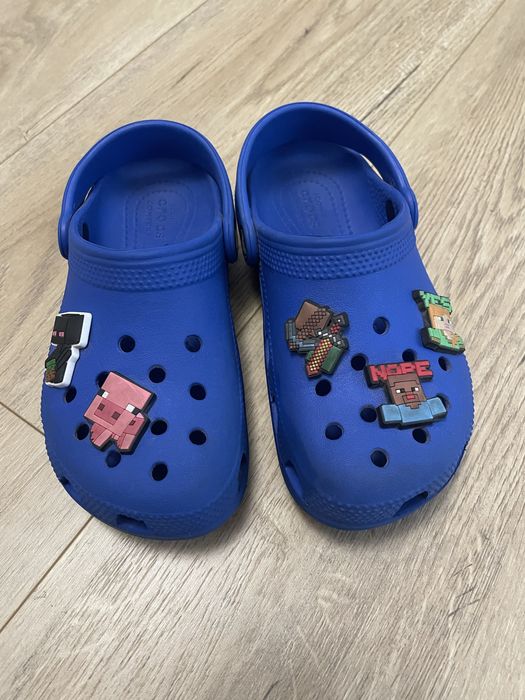 Crocs C13 (rozm.30-31) Minecraft jak nowe
