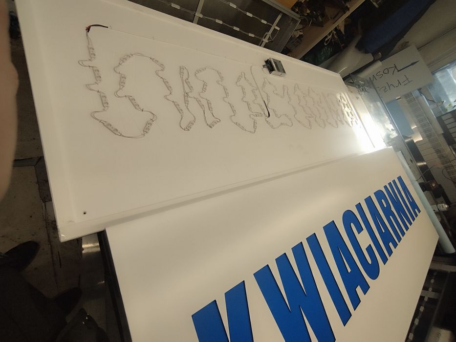 Kaseton reklamowy KWIACIARNIA