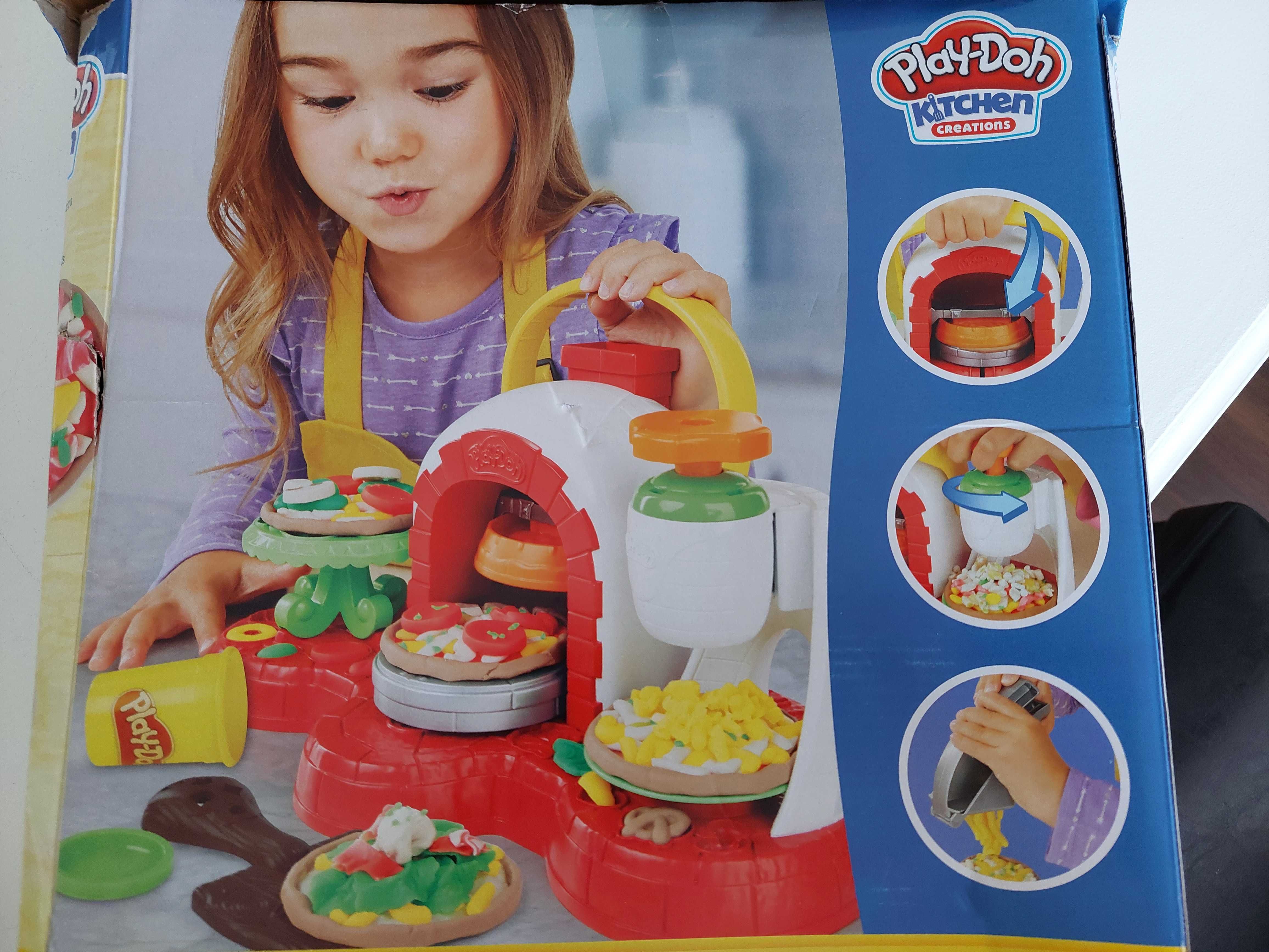 Forno para pizza play doh