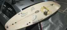 Semente 6.8 Malibu evolution funboard prancha de surf nsp FCS