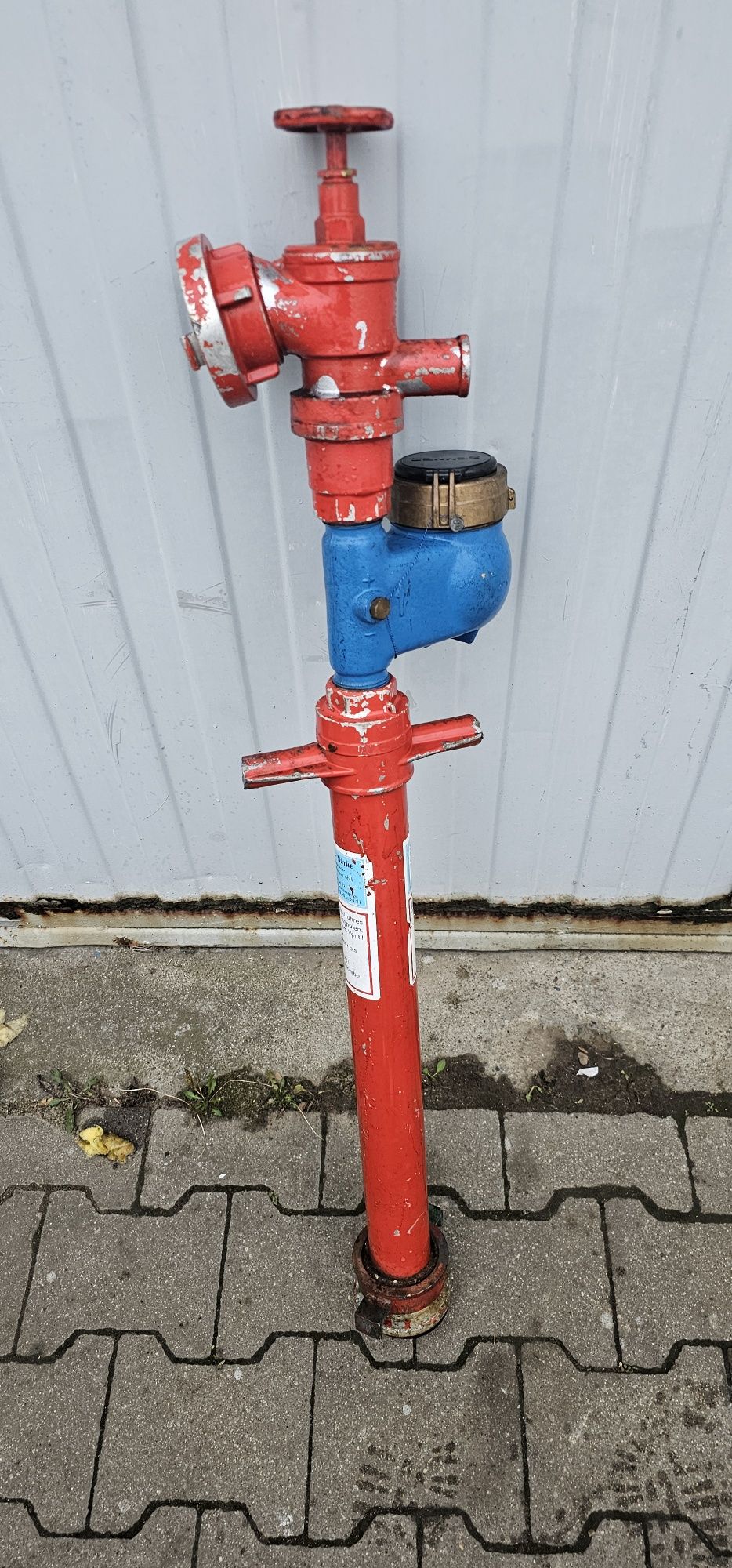 Hydrant z wodomierzem zenner