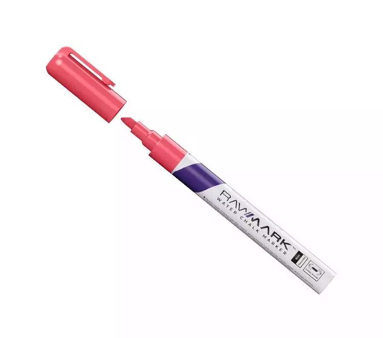 Marker kredowy pastelowa czerwień. Rawmark. Nowy Produkt