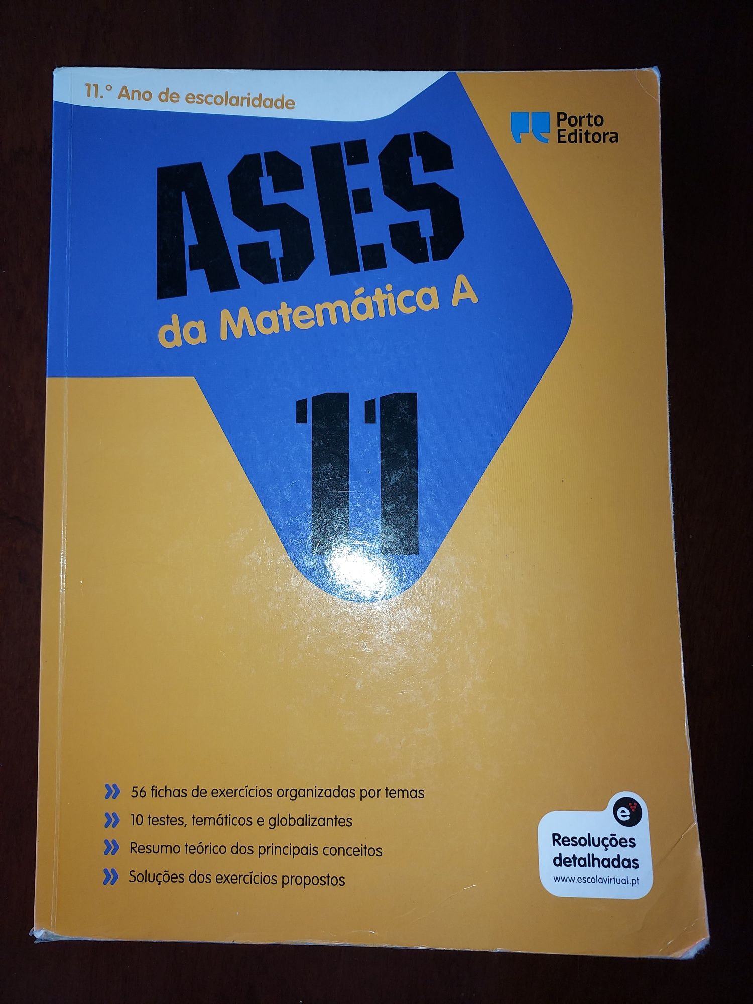 Livros exercicios Matemática A - Ases da Matematica 11