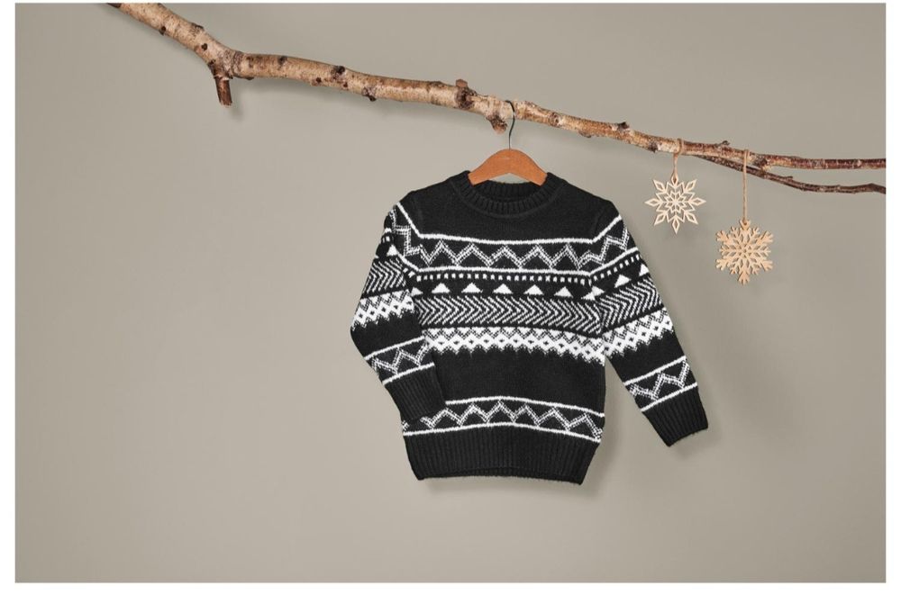 Sweter świąteczny zimowy dla chłopca/dziewczynki/dziecięcy104,110,134