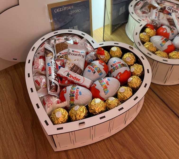 Подарунковий набір для жінки, Солодкий подарунок, Подарункові бокси