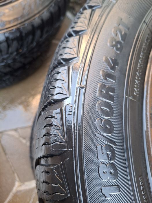 Зимова гума з дисками 4×100 r13 r14