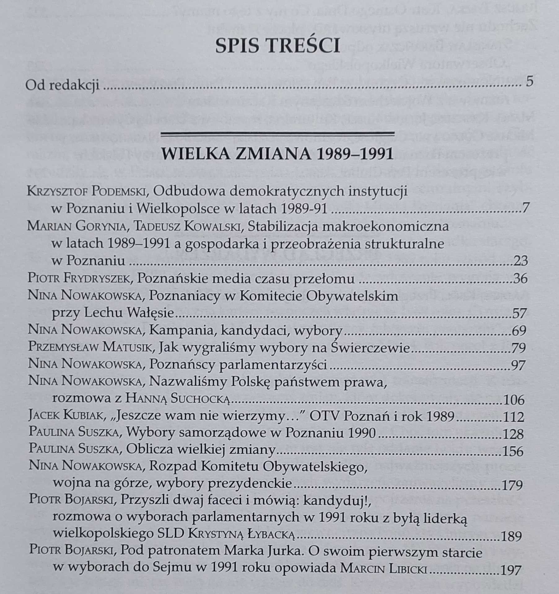 Kronika Miasta Poznania - Wielka zmiana 1989_1991