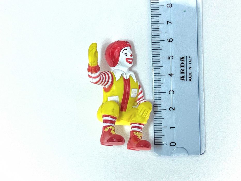 Ronald McDonald Rallye (1990) Figura Vintage Happy Meal