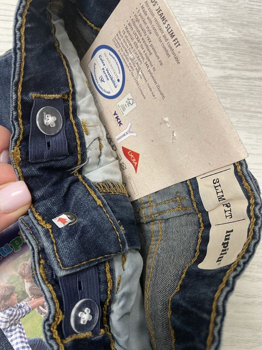 Джинси для хлопчика Lupilu 110 см 4-5 років