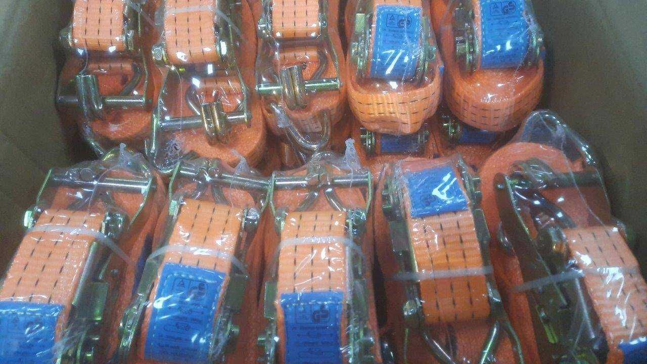 Pack 10 Cintas Novas com roquete, 6 Metros, capacidade 3Toneladas