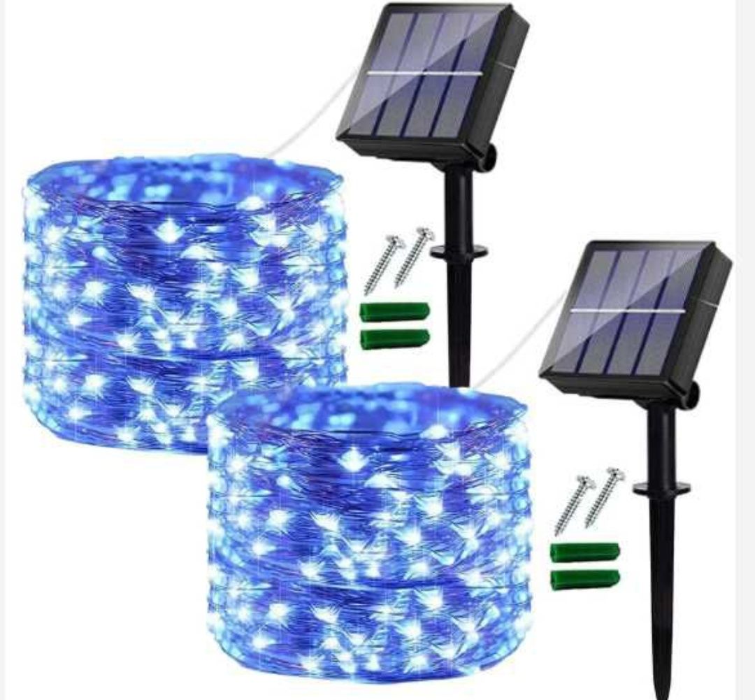 Oświetlenie zewnętrzna girlanda świetlna SL-LED-120-TXD 2szt