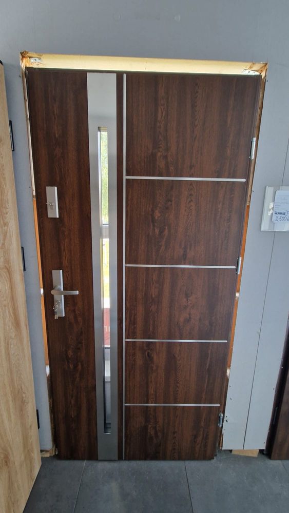 Drzwi zewnętrzne  stalowe58, 68,92mm solidne. pomiar, dostawa, montaż