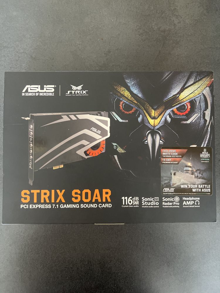 Звуковая карта Asus Strix Soar