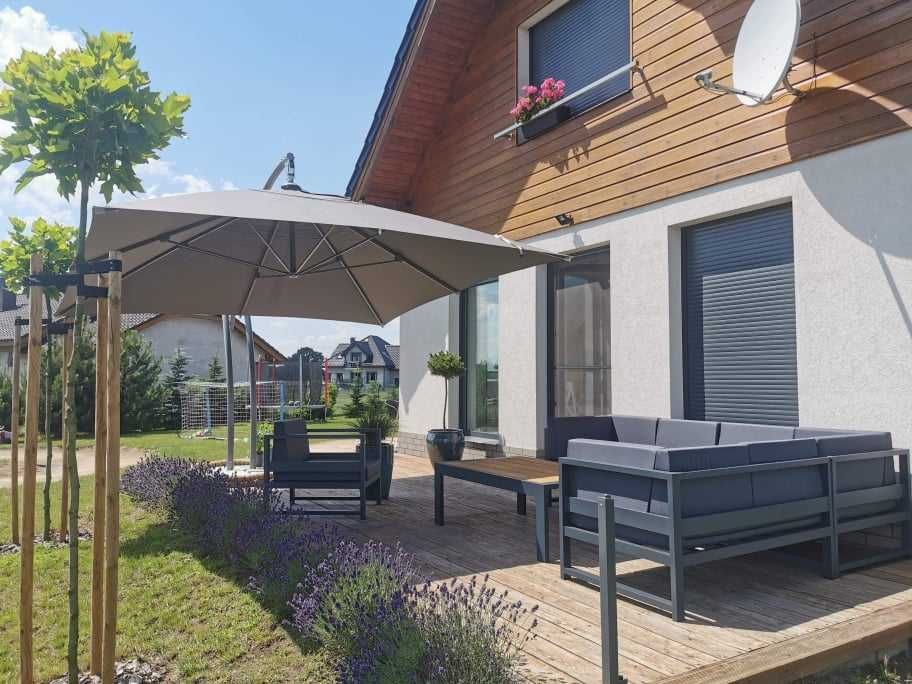 Meble modułowe ogrodowe narożnik na taras aluminium 100% produkt PL