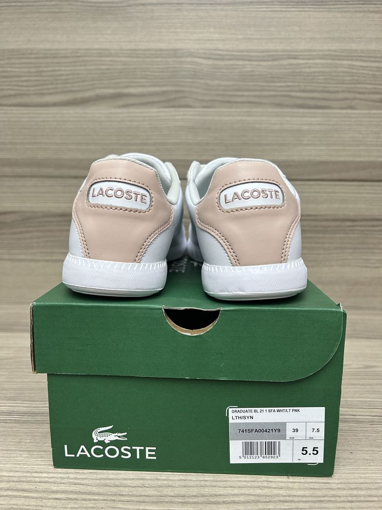Кросівки LACOSTE нові оригінал 39р _ Женские сникерсы Lacoste оригинал