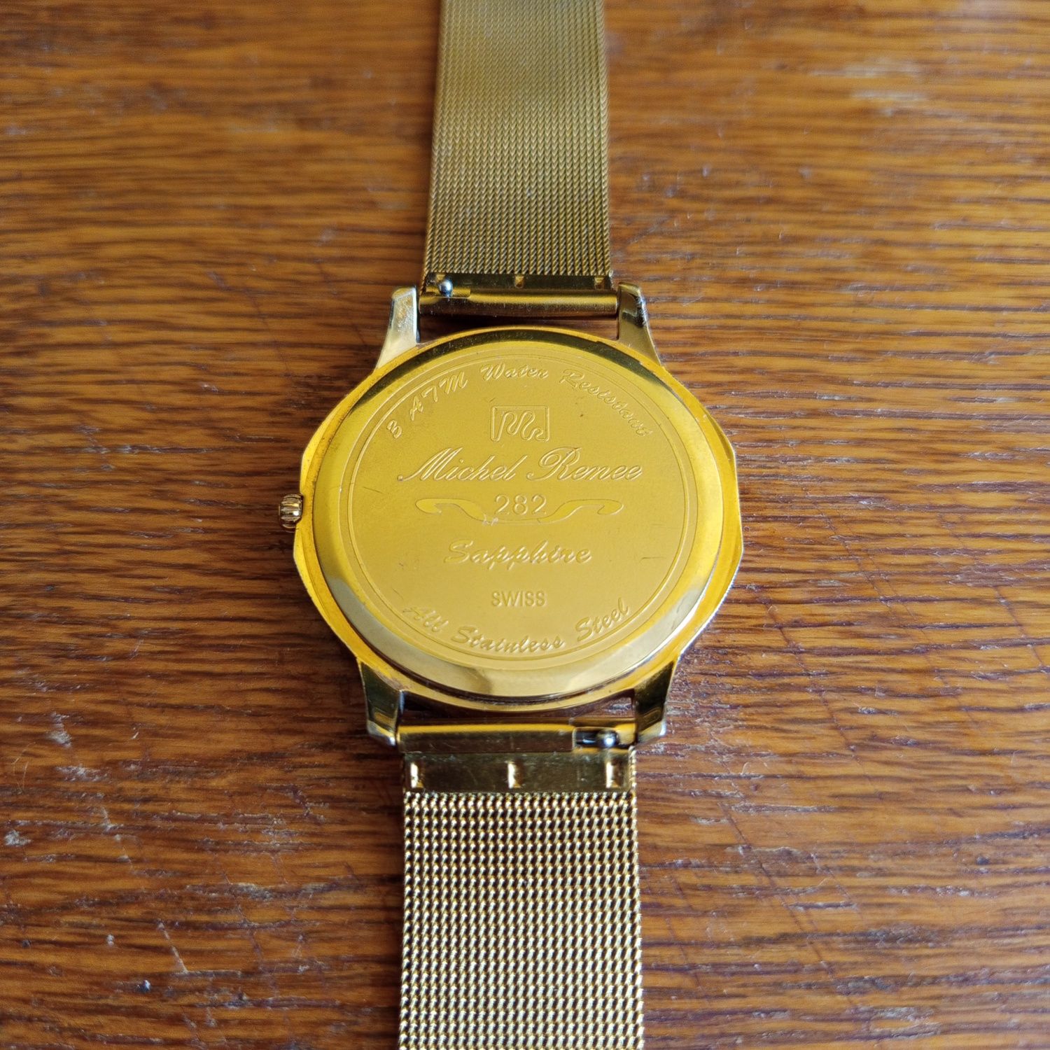 Zegarek Michel Renee, Swiss Made, Sapphire, 5atm, stal.