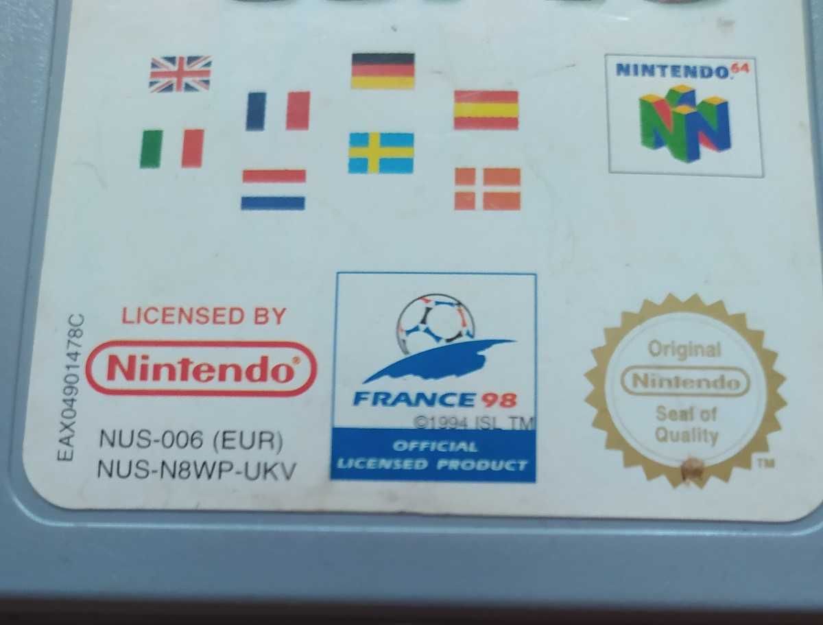 WORLD CUP 98 N64 oryginał 100%ok nintendo kolekcja retro kartridz dysk