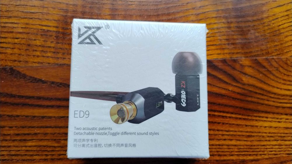 Навушники Knowledge Zenith KZ ED9  гарнітура з мікрофоном оригінал