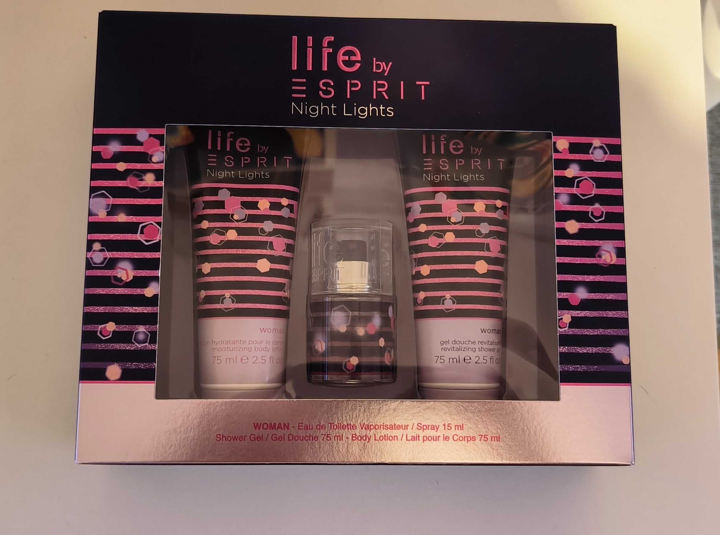 Life by Esprit Night Lights set perfume+creme+gel