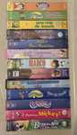 13 Cassetes VHS originais de desenhos animados