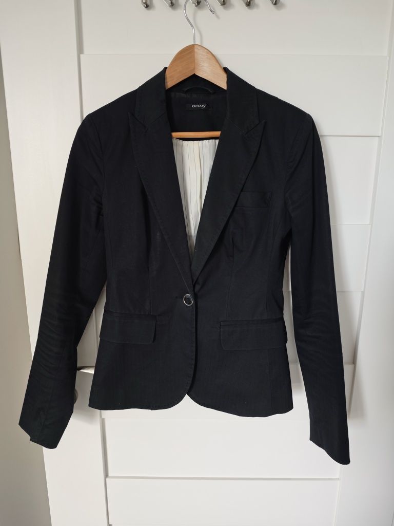 Czarna marynarka Orsey 36 S