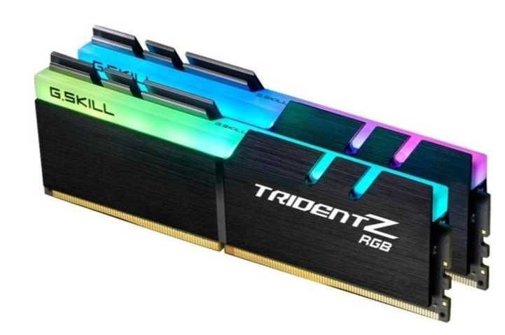 Memória RAM G.SKILL Trident Z RGB 16GB (2x8GB) DDR4-3000MHz CL16 Preta