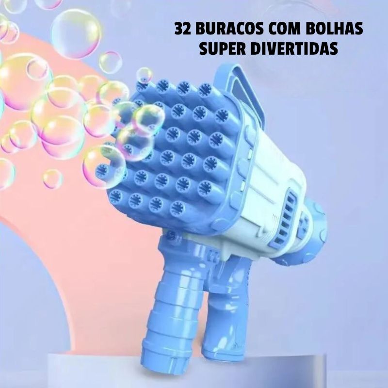 Pistola de Bolhas - Diversão Garantida! -30%