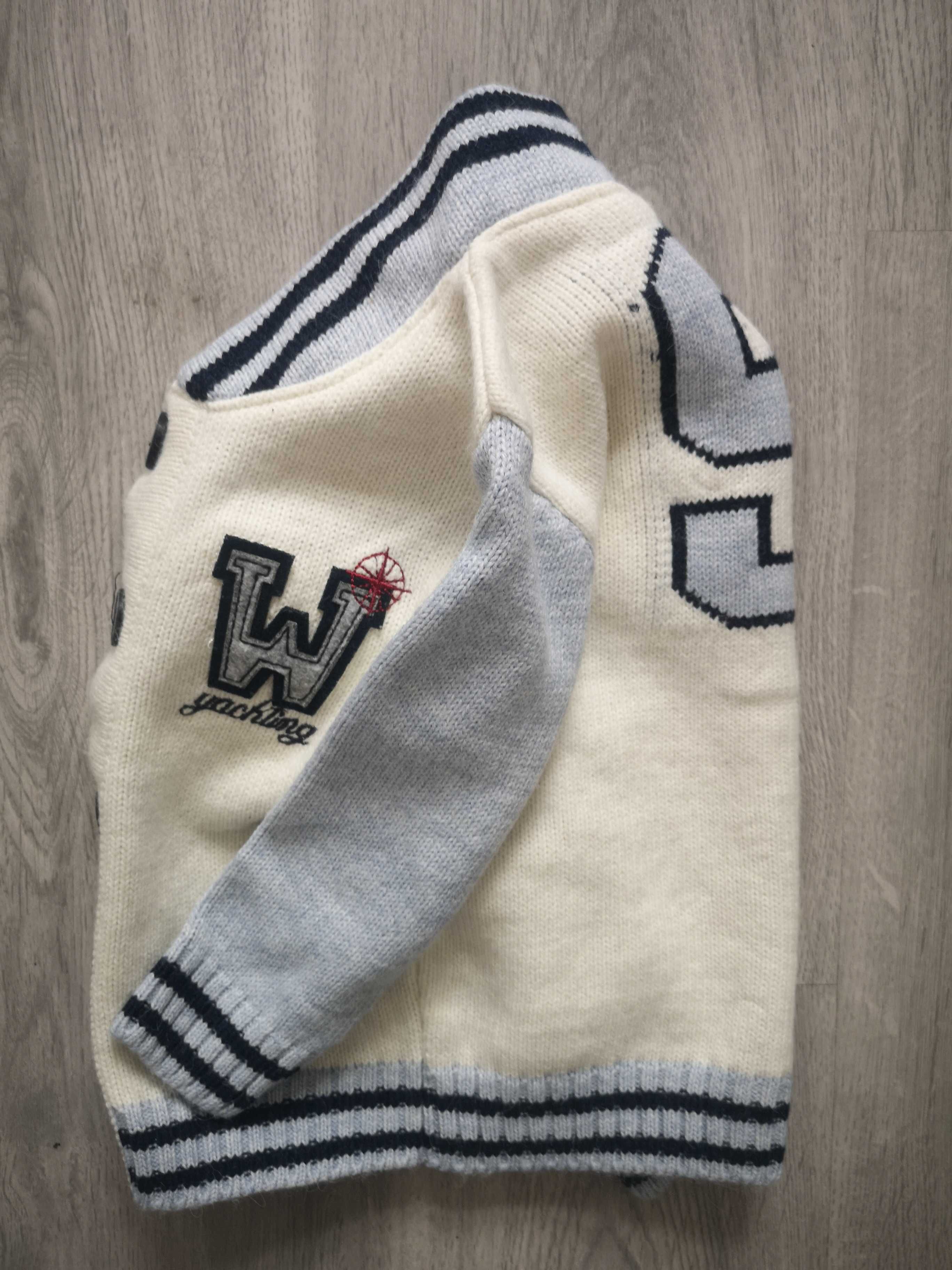 sliczny sweterek kardigan-nowy 2-3 l