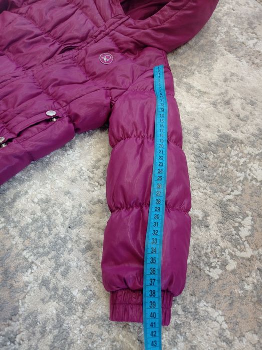 Зимова куртка пуховик для дівчинки