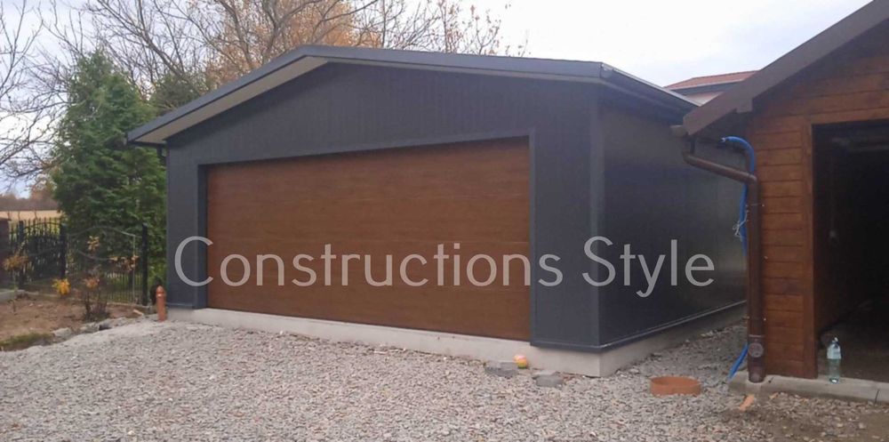 PRODUCENT! Garaż ocieplany z płyty warstwowej kontener pawilon blaszak