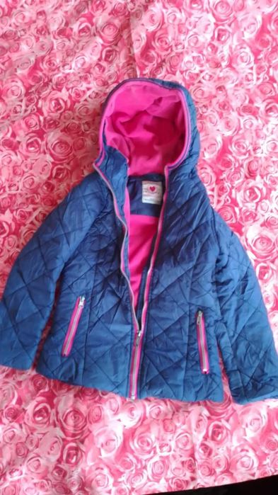 Куртка на холодну осінь 128-134 см