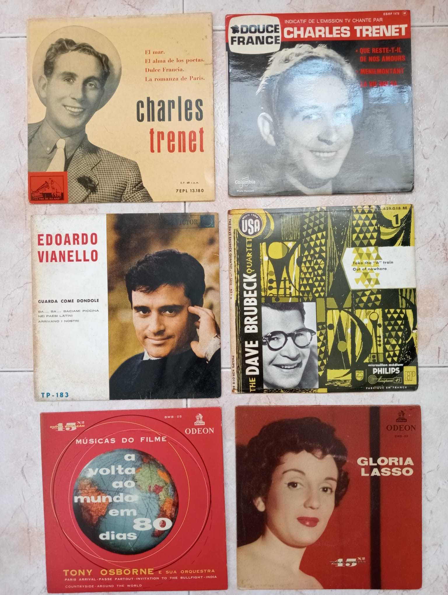 Discos Vinil-  7 Polegadas, Singles, Anos 50 e 60