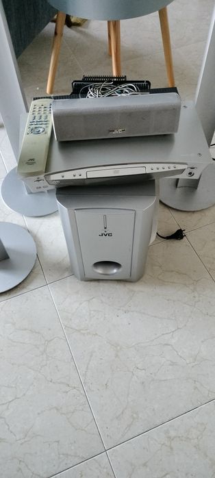 Sistema Home Cinema JVC TH-A85
Som / DVD/cd   
JVC sistema home cinema