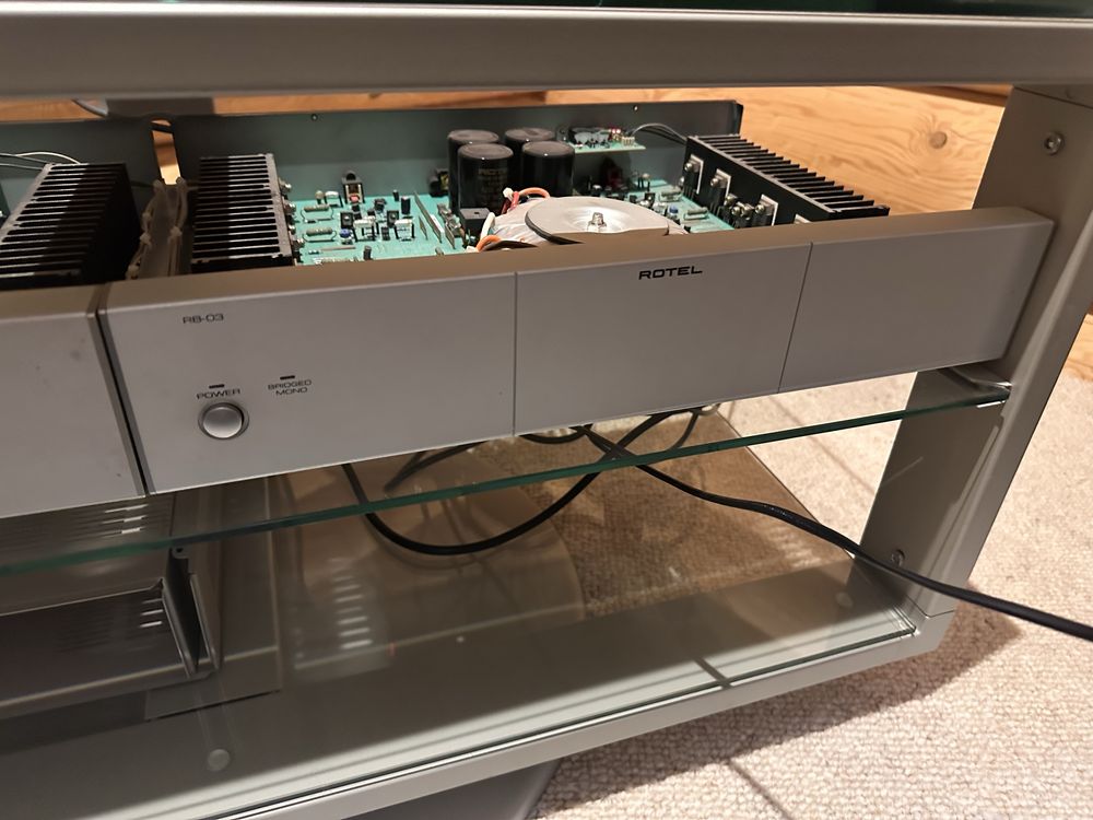 POTĘGA BASSU 2x Rotel RB-03 1x FX Audio Tube 1x DAC Cambridge