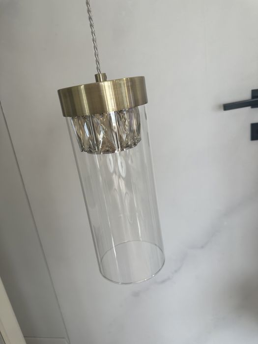 Lampa wisząca ZumaLine Gem kolor light antique branze