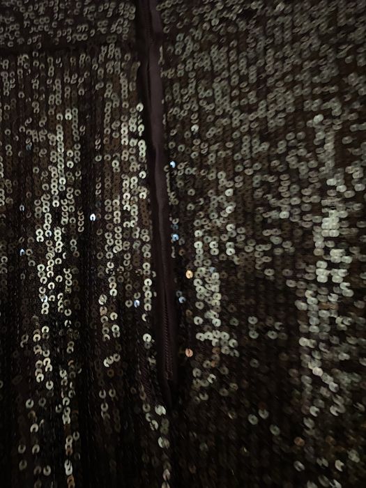 Spódnica cekinowa butelkowa zieleń